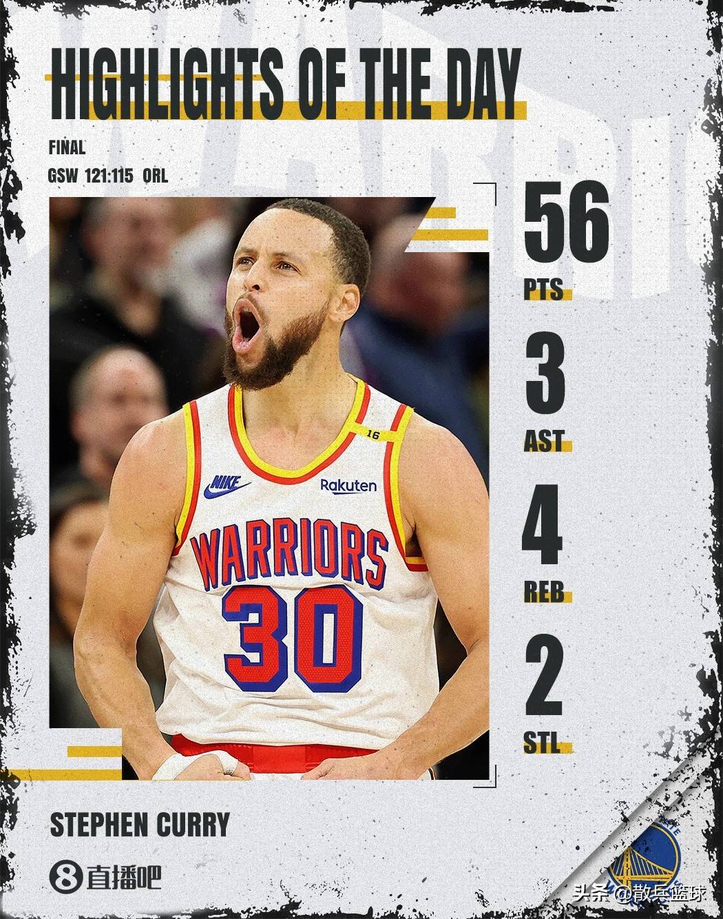 关于76人强势爵士，库里三分雨点燃全场的信息